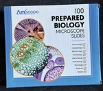 Amscope PS100B 100PC Prepared Biological Microscope Glass Slides Set. Fixed Price $44.99.
