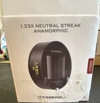Freewell 1.33X Neutral Streak Anamorphic Lens Adapter 17MM Screw-in. Fixed Price $143.00.