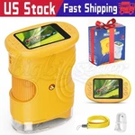 Microscope For Kids - 1000X Handheld Pocket With 4K Ips Scree.... Fixed Price $32.99.