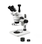 Vision 3.5X-90X Simul-focal Trinocular Zoom Stereo Microscope With 5MP Camera. Fixed Price $605.88.