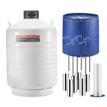 Vevor Liquid Nitrogen Tank 30 Aluminum Alloy LN2 Container Dewar 6 Canisters. Fixed Price $419.90.