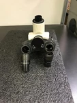 Trinocular Microscope Head With 2X W10XD-FN18.0/EP15.5 Objective Lens. Fixed Price $54.81.