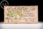 Early 20TH Century Wild Cherry Toilet Soap Box. Fixed Price $115.00.
