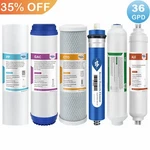 6 Stage Ph Alkaline Reverse Osmosis Sediment Water Filter Replacement Set Pack. Fixed Price $33.80.