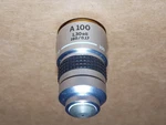 Nice Used Olympus Microscope Objective A 100X 1.30 Oil 160/0.17. Fixed Price $79.99.