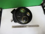 Olympus Japan Nosepiece U-P4RE Microscope Part As Pictured T4-A-23. Fixed Price $529.00.