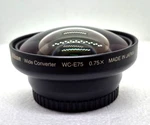 Nikon Wide Converter Lens WC-E75 0.75X Japan With Soft Bag. Fixed Price $89.99.