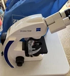 Carl Zeiss Primo Star Microscope W/ 4X 10X 40X 100X Objectives. Fixed Price $899.00.