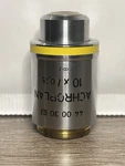 Zeiss Achroplan 10X/0.25 Infinity/- Microscope Objective 440030-0000-001. Fixed Price $175.00.
