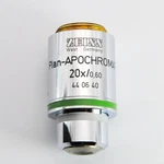 Zeiss 20X Plan-apochromat NA0.60 Infinity Corrected Objective Lens 44-06-40. Fixed Price $799.00.