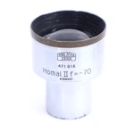 Carl Zeiss Jena Homal Ii F= -70 Lens Germany Microscope Eyepiece Chrome 2. Fixed Price $20.00.