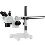 Amscope 20X-30X-40X-60X Trinocular Stereo Microscope On Single Arm Boom Stand. Fixed Price $455.99.