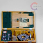 Carl Zeiss Universal Rotating Stage 4 Axis Polarizing Microscope Set W/case Box. Fixed Price $4483.30.