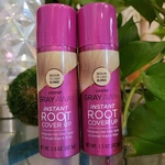 2 Pack Ever Pro Gray Away Instant Root Cover Up Temporary Medium To Light Blonde. Fixed Price $20.61.