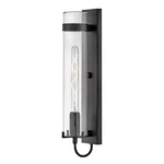 Hinkley Lighting Ryden 24" Outdoor Wall Mount, Black/clear 13204BK-LL. Fixed Price $299.00.
