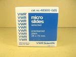 Vwr Micro Slides Pre-cleaned X 75MM 48300-025. Fixed Price $15.00.