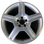 Front Amg Mercedes-benz Machined Silver S-class Oem Wheel 2007 19X8.5 65472. Fixed Price $303.38.
