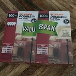 Pack 8 Sylvania Double Life 100W Soft White Light Bulbs (sealed) 1500 Hrs. Fixed Price $45.00.