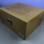 Olympus Tokyo Microscope Parts Accessories Wood Box Case. Fixed Price $45.00.