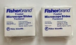 New Microscope Slides - Fisherbrand Frosted Precleaned 2 Boxes. Fixed Price $19.95.
