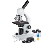 Amscope M500-LED 40X-1000X Portable Compound Biological Microscope. Fixed Price $202.99.