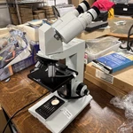 Aus Jena Laboval 4 Binocular Microscope With Objectives. Fixed Price $185.00.