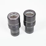 (2) Bausch & Lomb 10X Microscope Eyepiece Optic - Read! Stereozoom. Fixed Price $34.00.