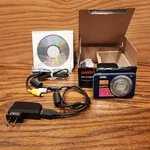Sanyo Vpc E1600TP 14MP Digital Camera 5X Optical Zoom Blue W/ Box Untested Read!. Fixed Price $12.74.