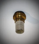Antique Bausch & Lomb Microscope Brass Fluorite 97X Oil Immersion Objective. Fixed Price $49.95.