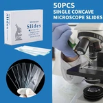 Microscope Slides Single Concave 50PCS Glass Depression 25.4 X 76.2MM New. Fixed Price $10.99.