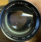 *only : Cla'd Near Mint* Asahi Pentax Takumar 100MM F/2 Preset Lens M42. Fixed Price $3400.71.