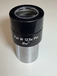 Zeiss Kpl 12.5X High Eyepoint Eyepiece Ocular With Removable Reticle. Fixed Price $40.00.