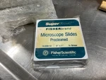8 Pks Fisher Brand Super Frost Microscope Slides 3 X Inch Cat No 12-550-12. Fixed Price $80.56.