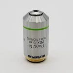 Olympus Microscope Objective Planc 20X. Fixed Price $355.00.