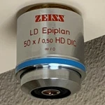 Zeiss Ld Epiplan Objective, 442855, 50X/0.50 Hd Dic. Fixed Price $1175.00.