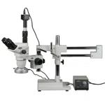 Amscope 2X-180X Boom Stand Zoom Stereo Microscope + 80-LED 5MP Camera. Fixed Price $1663.99.