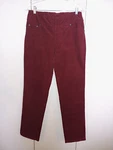 Chadwick's Ladies Pull-on Rust Corduroy PANTS-4-NWT-COTTON/SPANDEX-COMFY. Fixed Price $13.99.