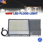 2PACK 400W Led Flood Lights Commercial Parking Lot Large Area Illumination. Fixed Price $198.32.