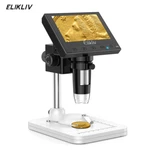 Elikliv Digital Microscope 1000X Usb Coin 4.3" Lcd Screen Soldering. Fixed Price $35.00.