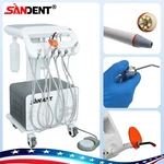 Dental Cart Delivery Unit With Air Compressor Led Curing Light Scaler Usa. Fixed Price $1499.00.