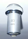 Unitron M40X/0.65 Objective Lens. Fixed Price $29.99.