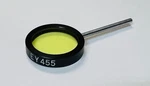 Olympus EY455 Yellow Round Microscope Excitation Filter (23MM Diameter). Fixed Price $19.77.