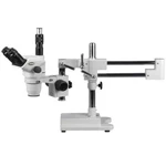 Amscope ZM-4TNZ3 2X-180X Trinocular Boom Stereo Microscope W/ Focusable Eyepiece. Fixed Price $1270.99.