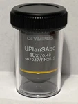 Olympus Objective Uplansapo 10X / 0.40 0.17 Fn 26.5. Fixed Price $849.99.