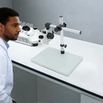 Stereo Microscope Boom Stand Heavy Duty 76MM Ring 360?? Rotation Focusing Holder. Fixed Price $109.02.