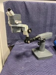 American Optical Stereo Star Zoom 570 Microscope W/ Telescope Boom Stand. Fixed Price $300.00.