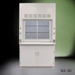 Fisher American Benchtop 4' Fume Hood W/ Storage Cabinet E1-013. Fixed Price $9035.00.