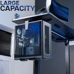 Vivo Steel Adjustable Clamp-on Desk Leg Large Pc Mount, Computer Case Cpu Holder. Fixed Price $59.99.
