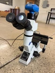 Olympus GX41 Inverted Metallurgical Microscope W/ Paxcam 2 Digital Camera. Fixed Price $2899.00.
