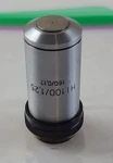 Aus Jena Microscope Objective H 100 1.25 160 0.17 439 089. Fixed Price $29.98.